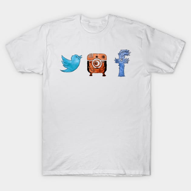 Antisocial T-Shirt by Gregery James Miller